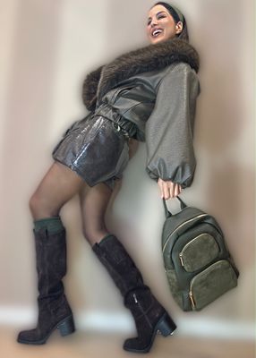 Bomber pelliccia