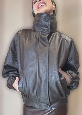 Bomber ecopelle