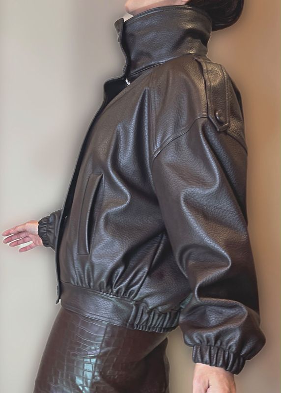 Bomber ecopelle
