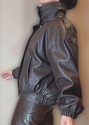 Bomber ecopelle