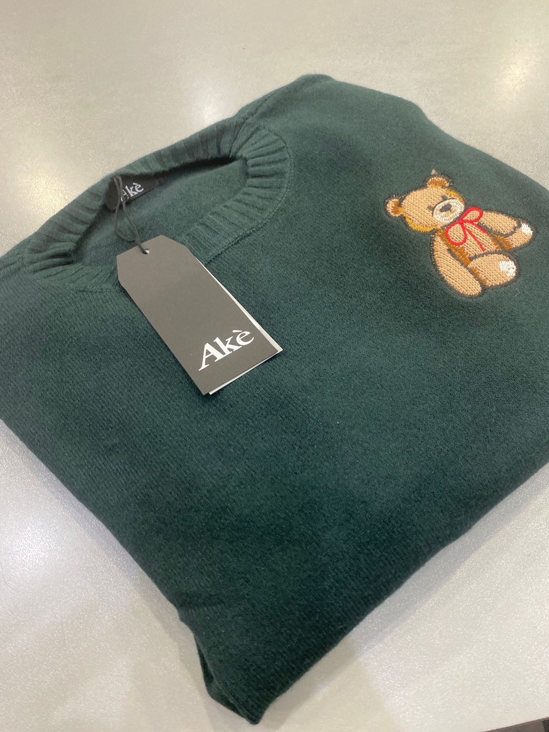 Maglione Teddy verde L/xl