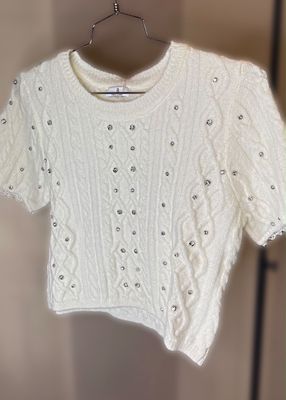Maglioncino strass