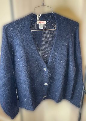 Cardigan bottoni gioiello