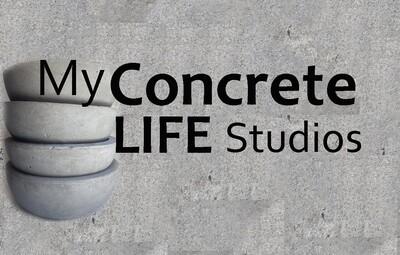 Concrete Bowls | Indoor/Outdoor | Candle Bowl | Round Concrete Candle | Contemporary Modern Design