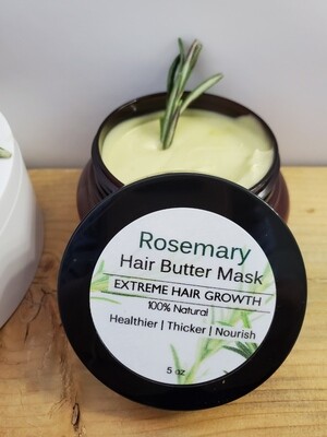 Rosemary Hair Butter Mask for EXTREME HAIR GROWTH.