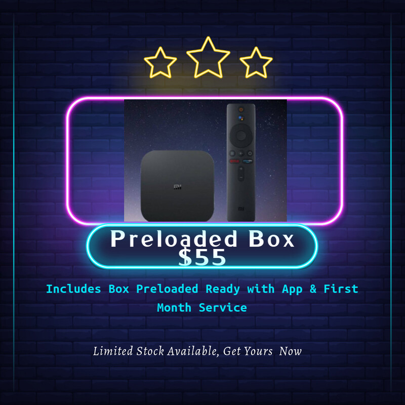 Existing Customers Preloaded Android Box Only Set Up W/Already Logged Into 