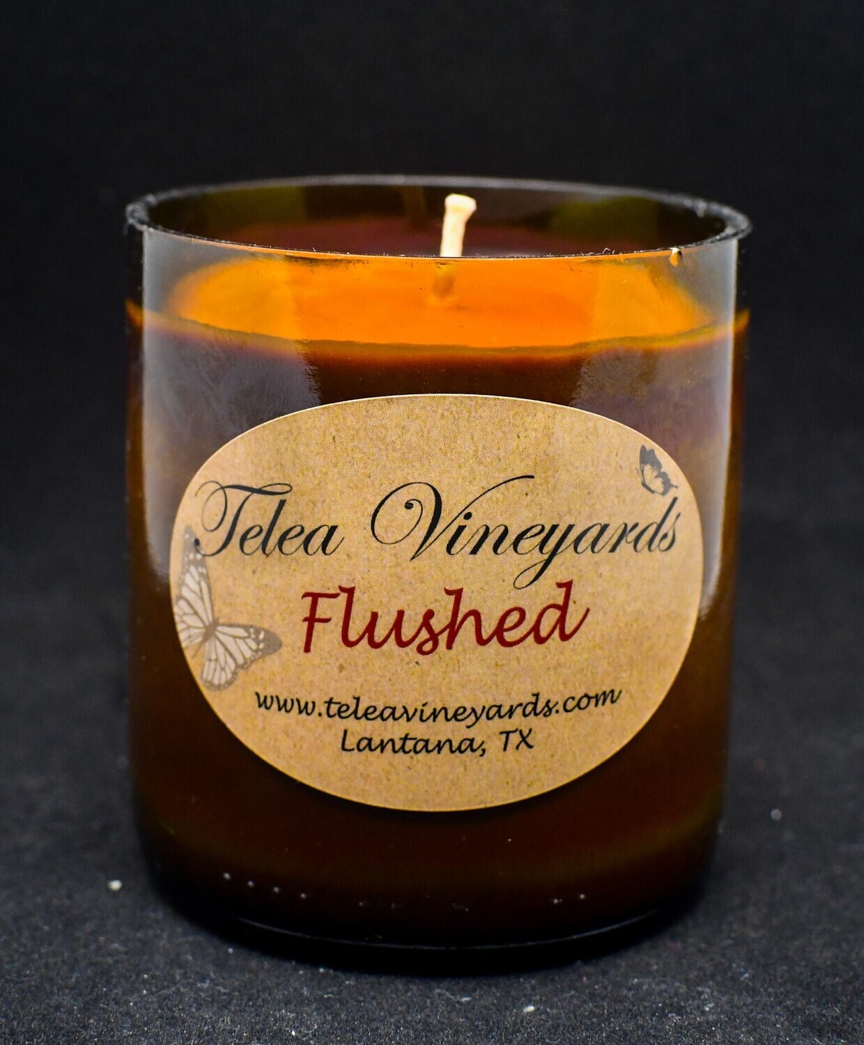 Flushed Candle