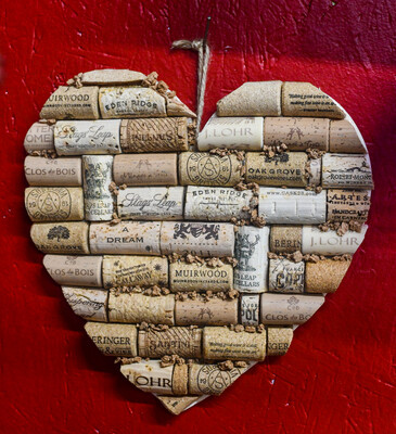 Heart Cork Art