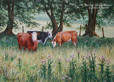Cows in the Meadow