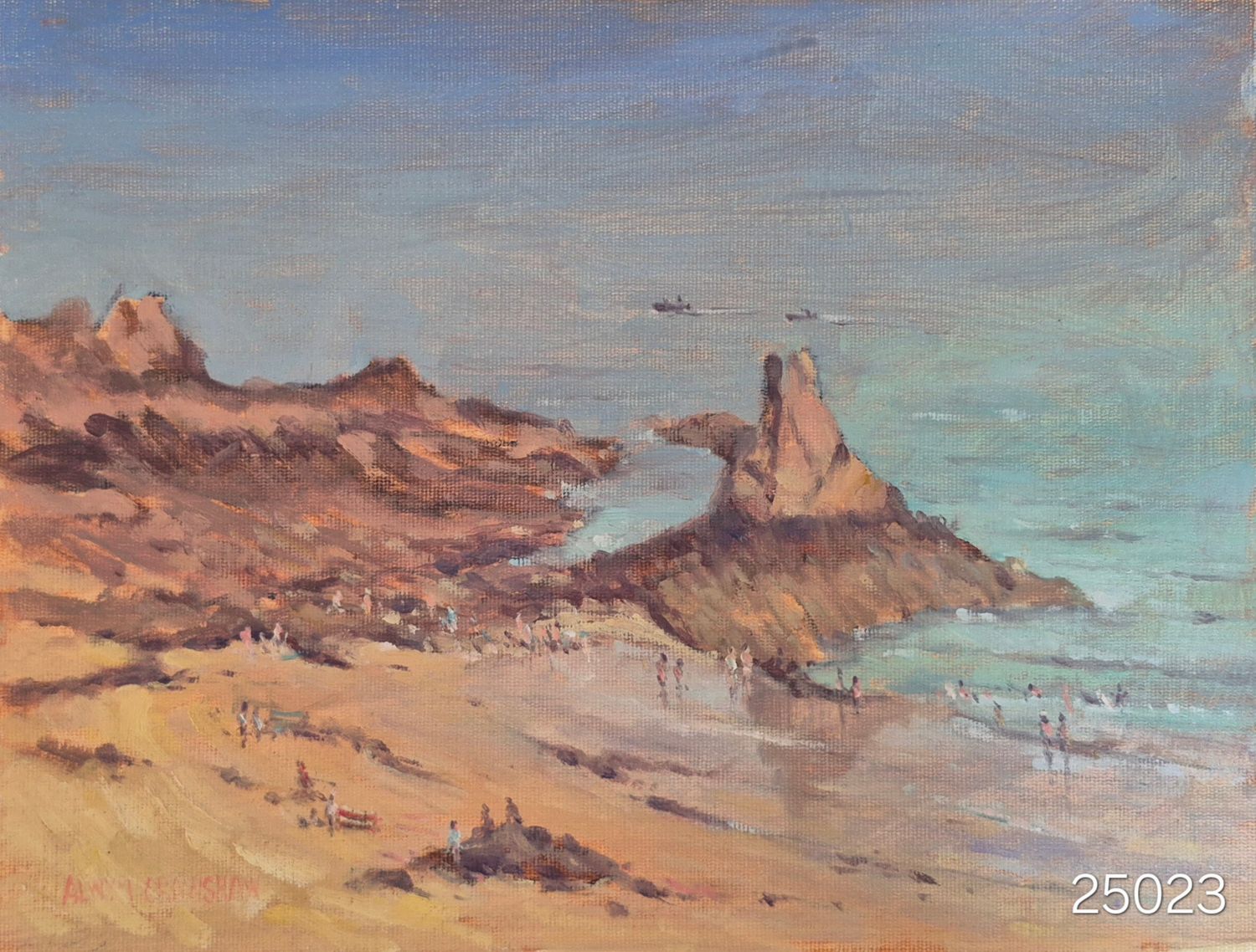Beach and Rocks