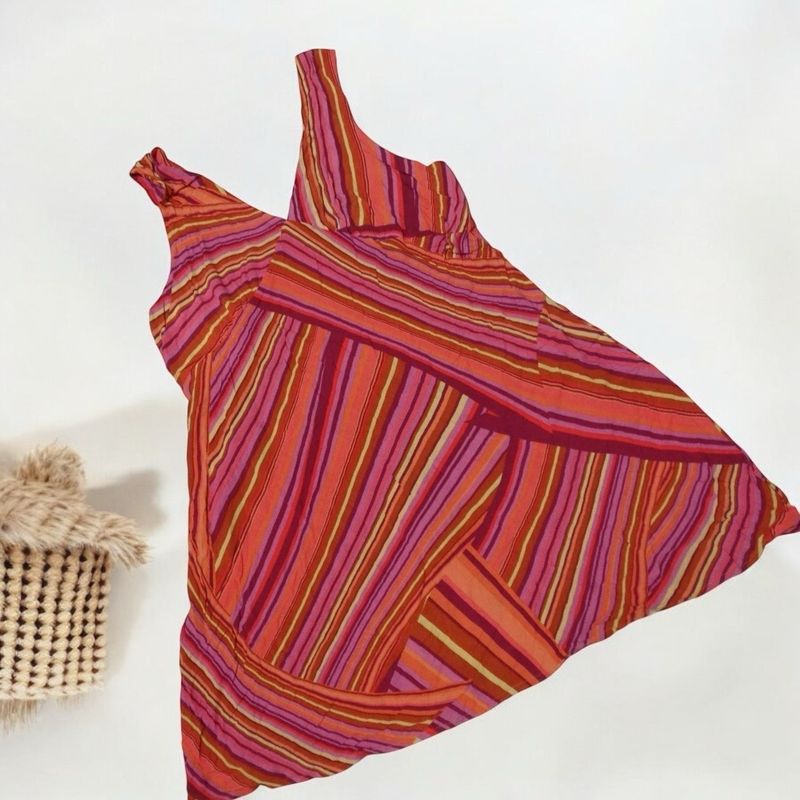Vestido a rayas XXL
