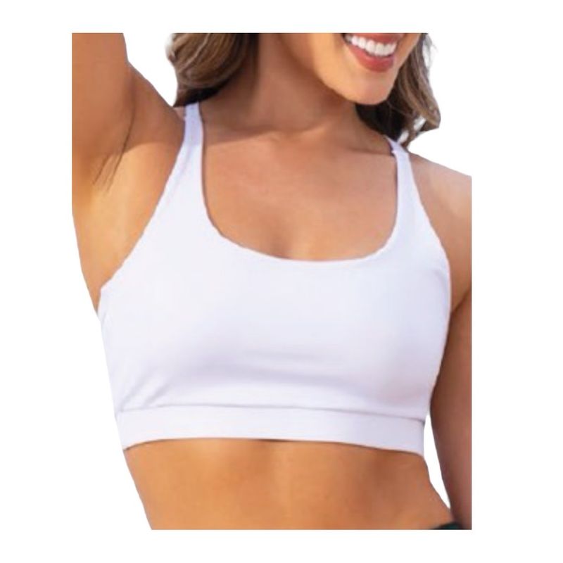 2 x Pack top (blanco y terracota)