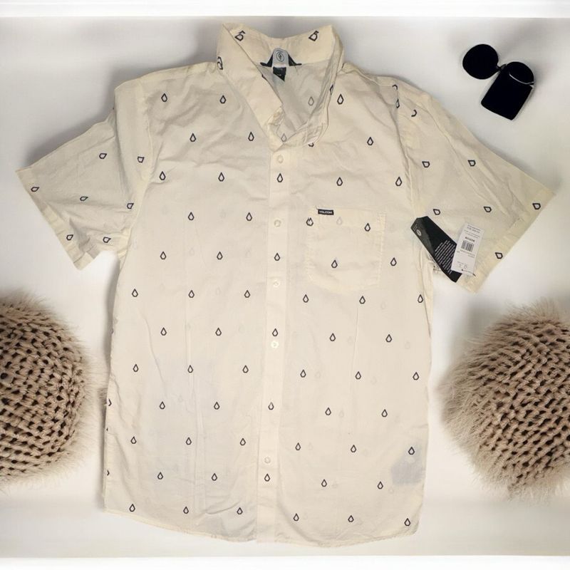 Camisa Beige Volcom M