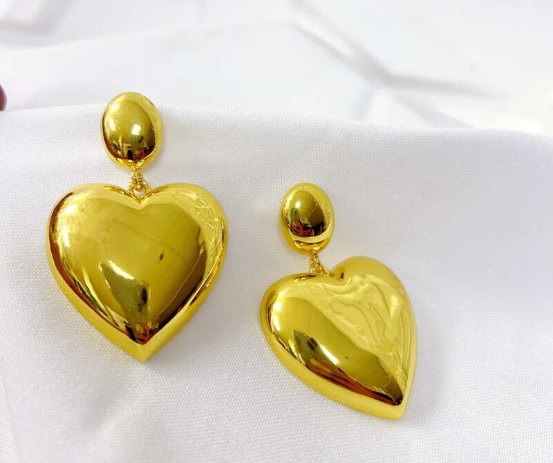 AHINARA EARRINGS GOLD