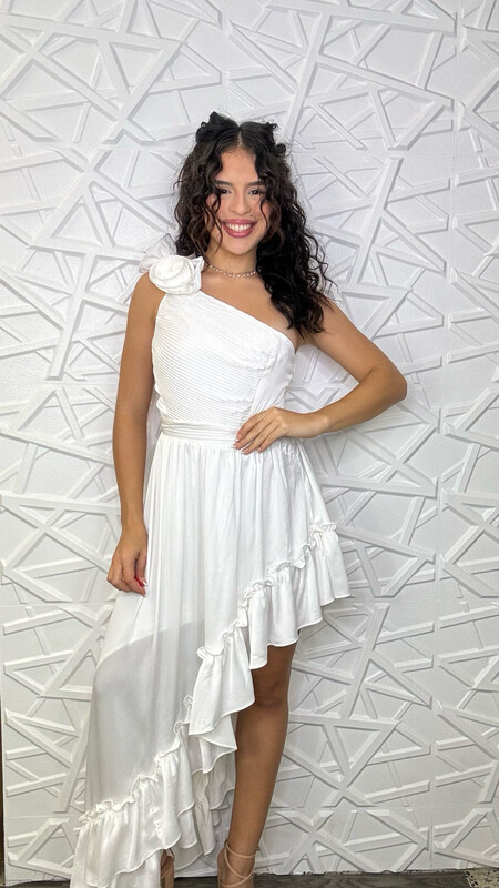 LAIA DRESS WHITE