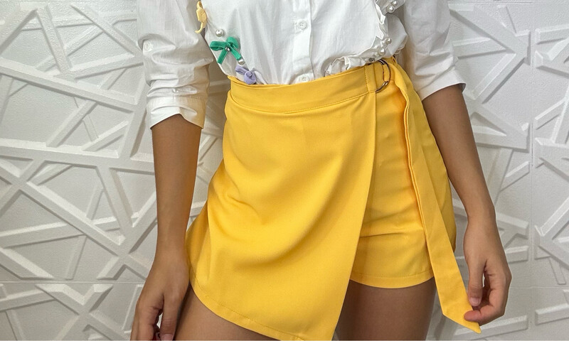 ATALIA SKORT YELLOW