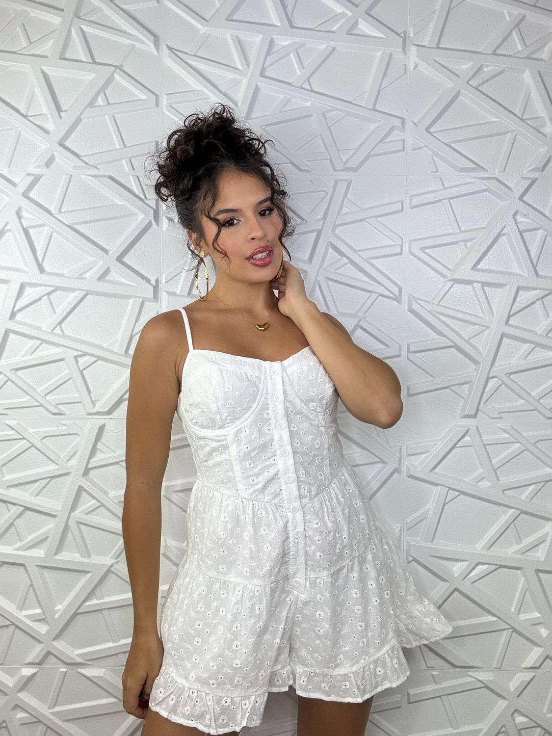 ALBINA ROMPER WHITE