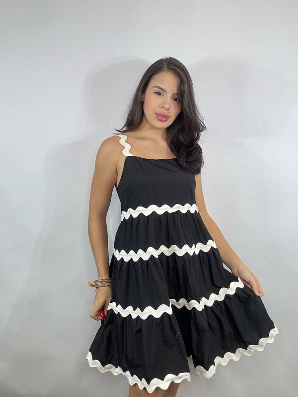 EVA DRESS BLACK