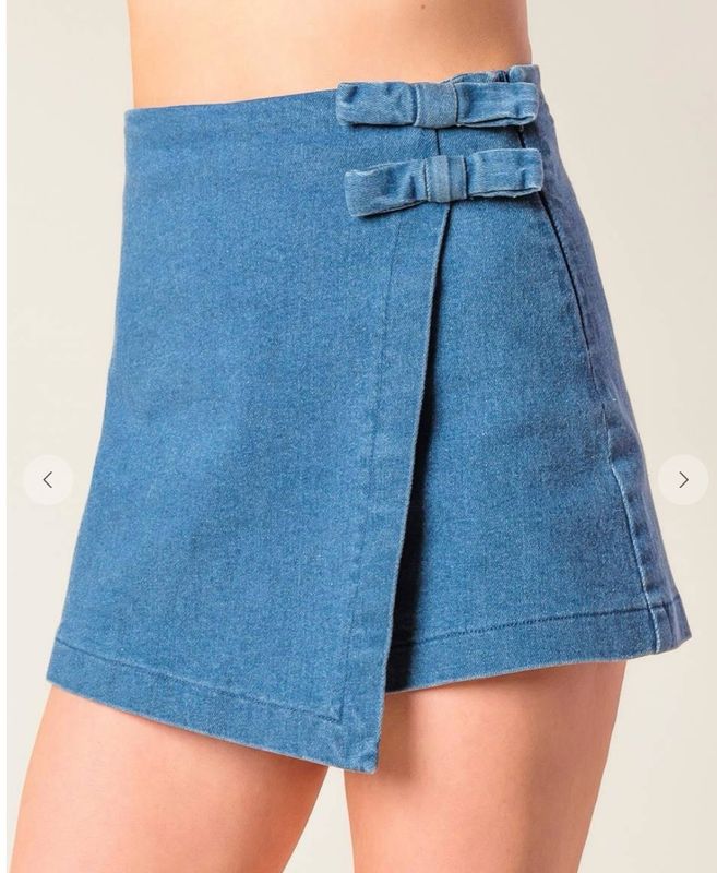 YAIZA SKORT DENIM