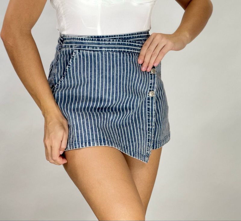 CARLOTTA SKORT DENIM