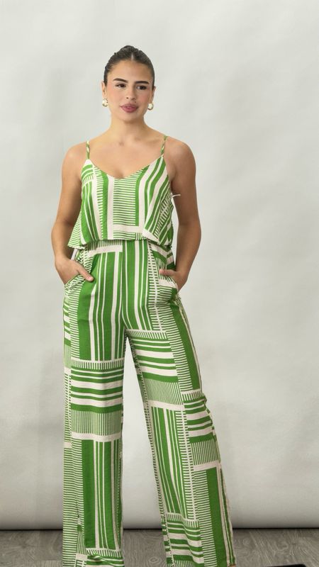 INGRID JUMPSUIT GREEN 