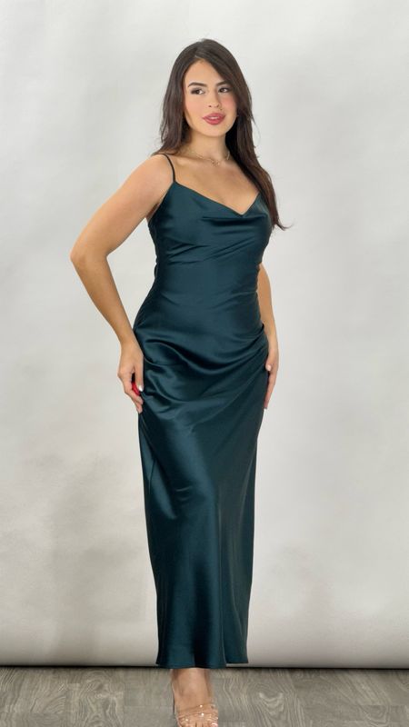 FRANCES MAXI HUNTER GREEN