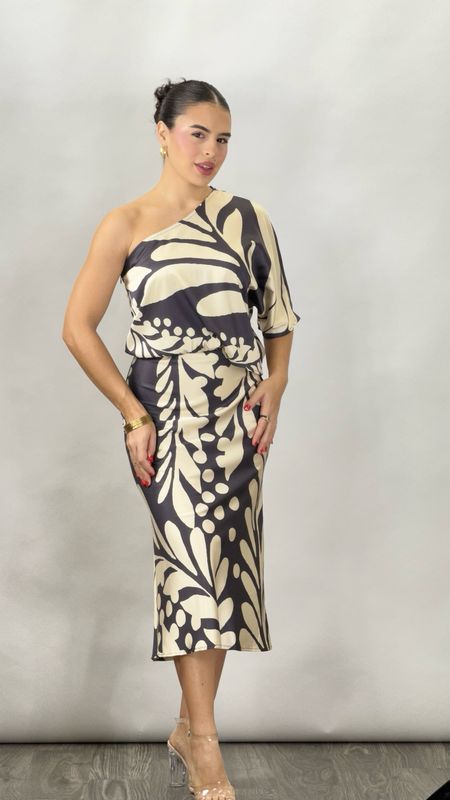 BRI MAXI CHARCOAL/CREAM 