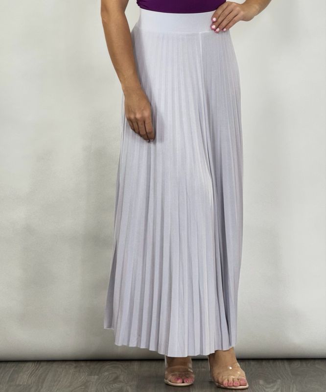 LOLITA MAXI SKIRT SILVER