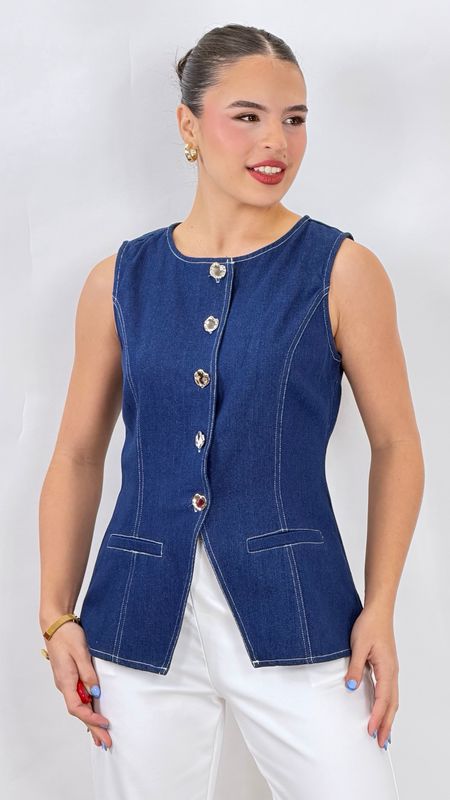 ALO TOP DENIM