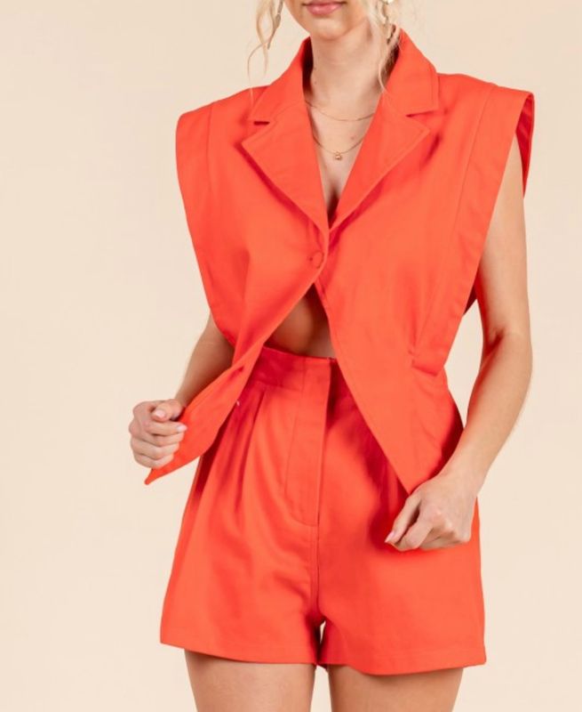 ELARA ROMPER ORANGE