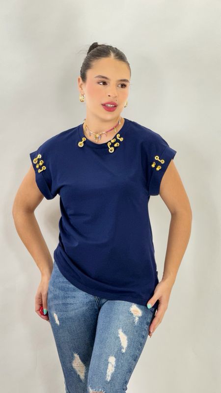 GALATEA TOP NAVY