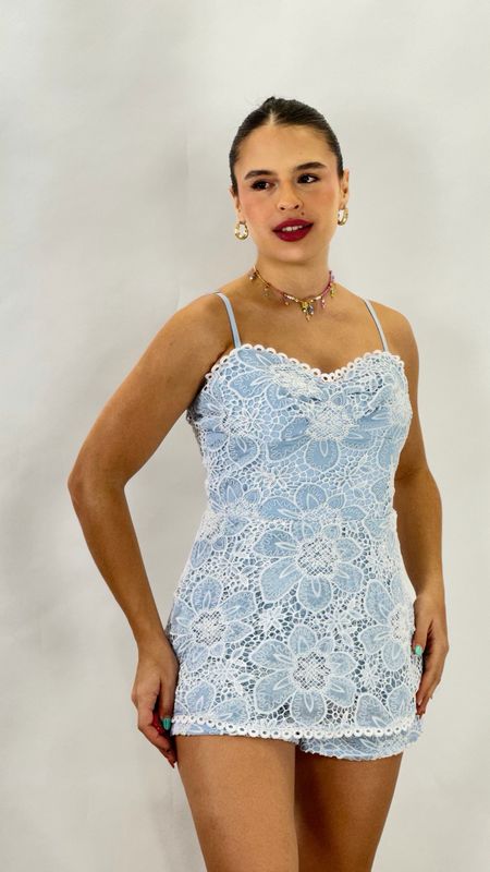 GIMENA ROMPER BLUE