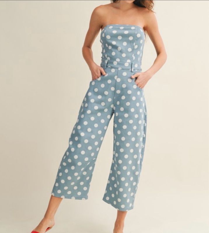 ELIANA JUMPSUIT LIGHT DENIM