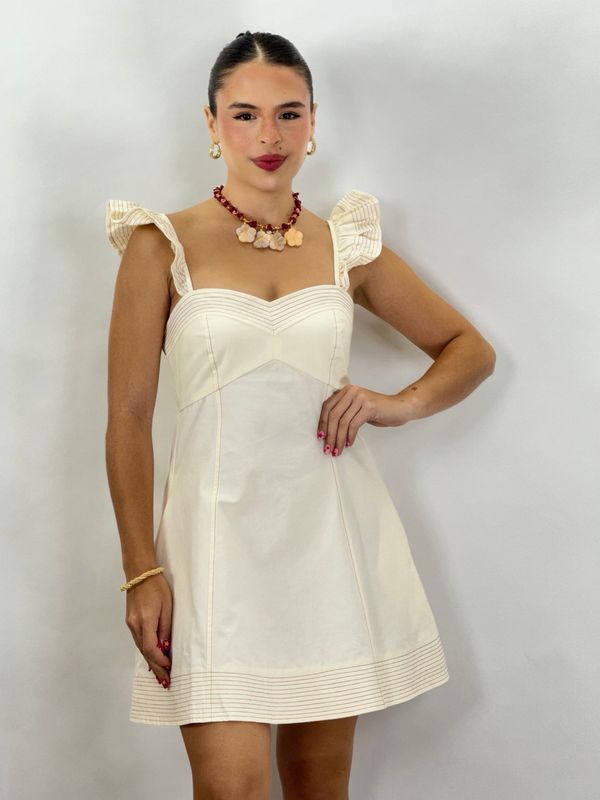 ELISEA DRESS CREAM