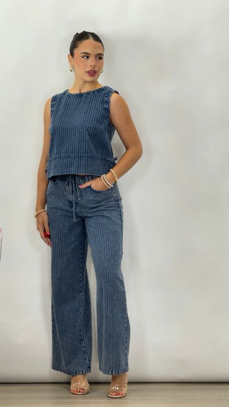 GAYLE SET DENIM