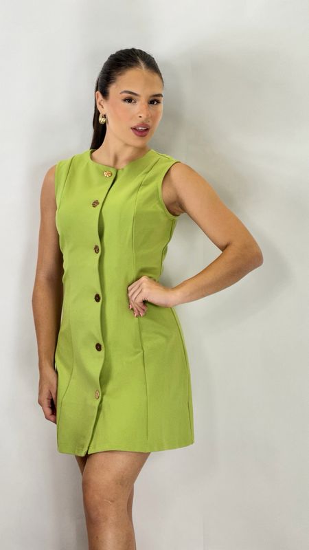 ILANIA DRESS GREEN
