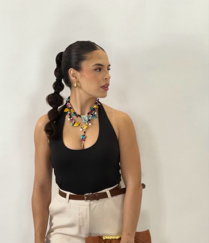 KAIA TOP BLACK