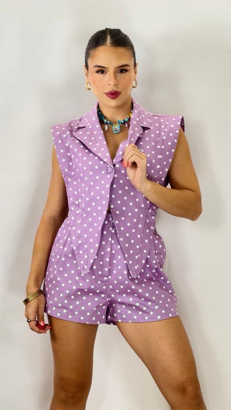 KAVYA ROMPER PURPLE