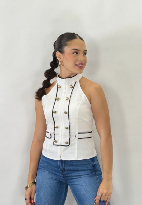 ELIZA TOP WHITE