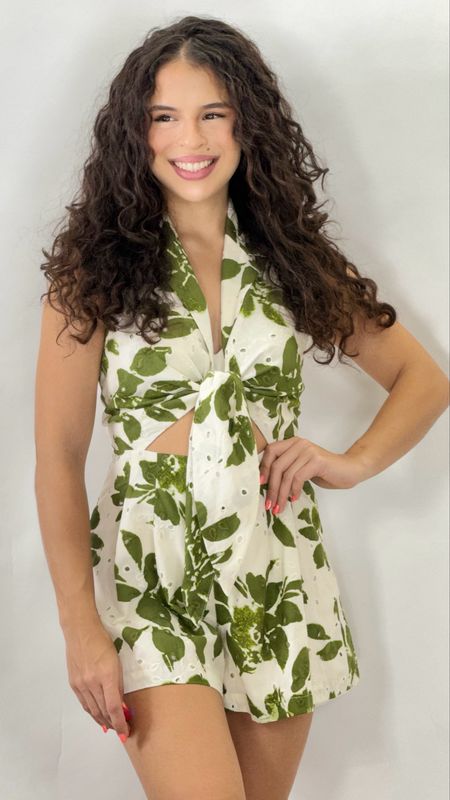 VERA ROMPER OLIVE