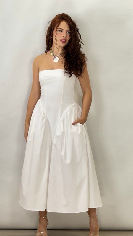 SANTANA MIDI WHITE