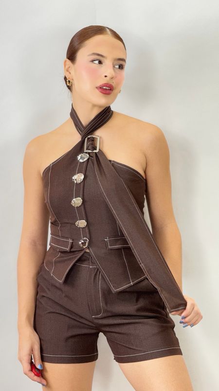 PAULETTE SET BROWN