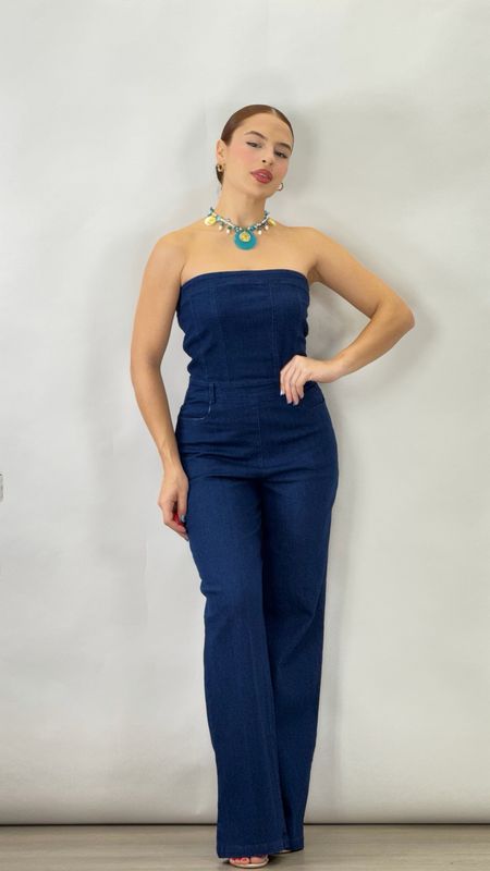 PANDORA DENIM JUMPSUIT