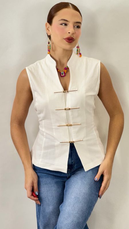 SAIDA TOP WHITE