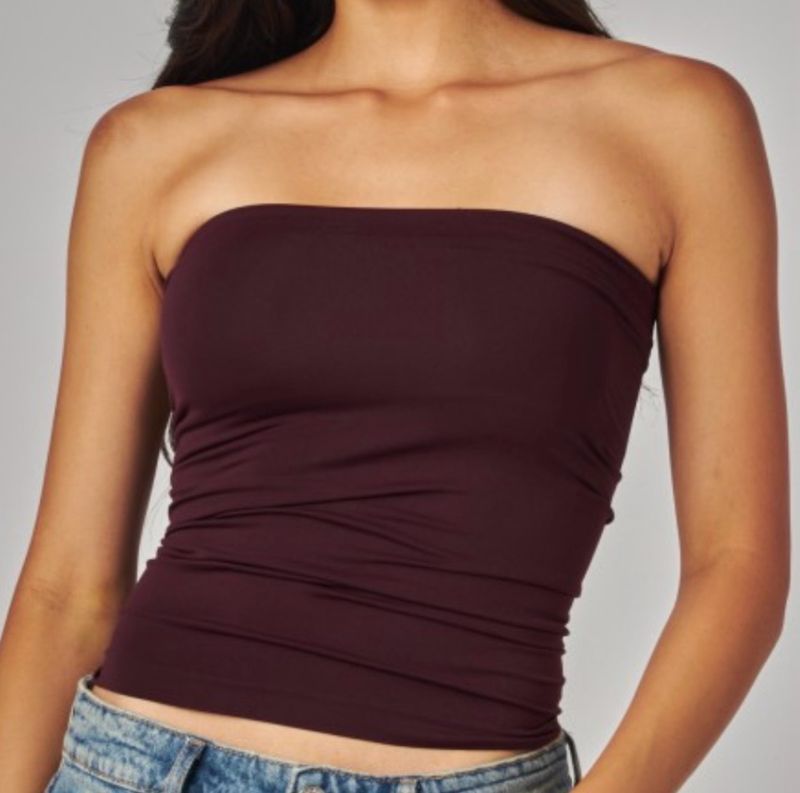 CHANTAL TOP PLUM