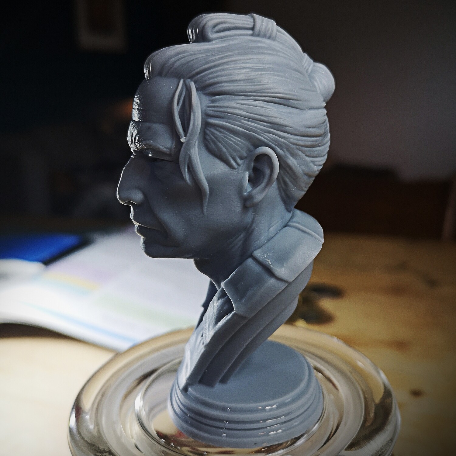Samurai Bust STL