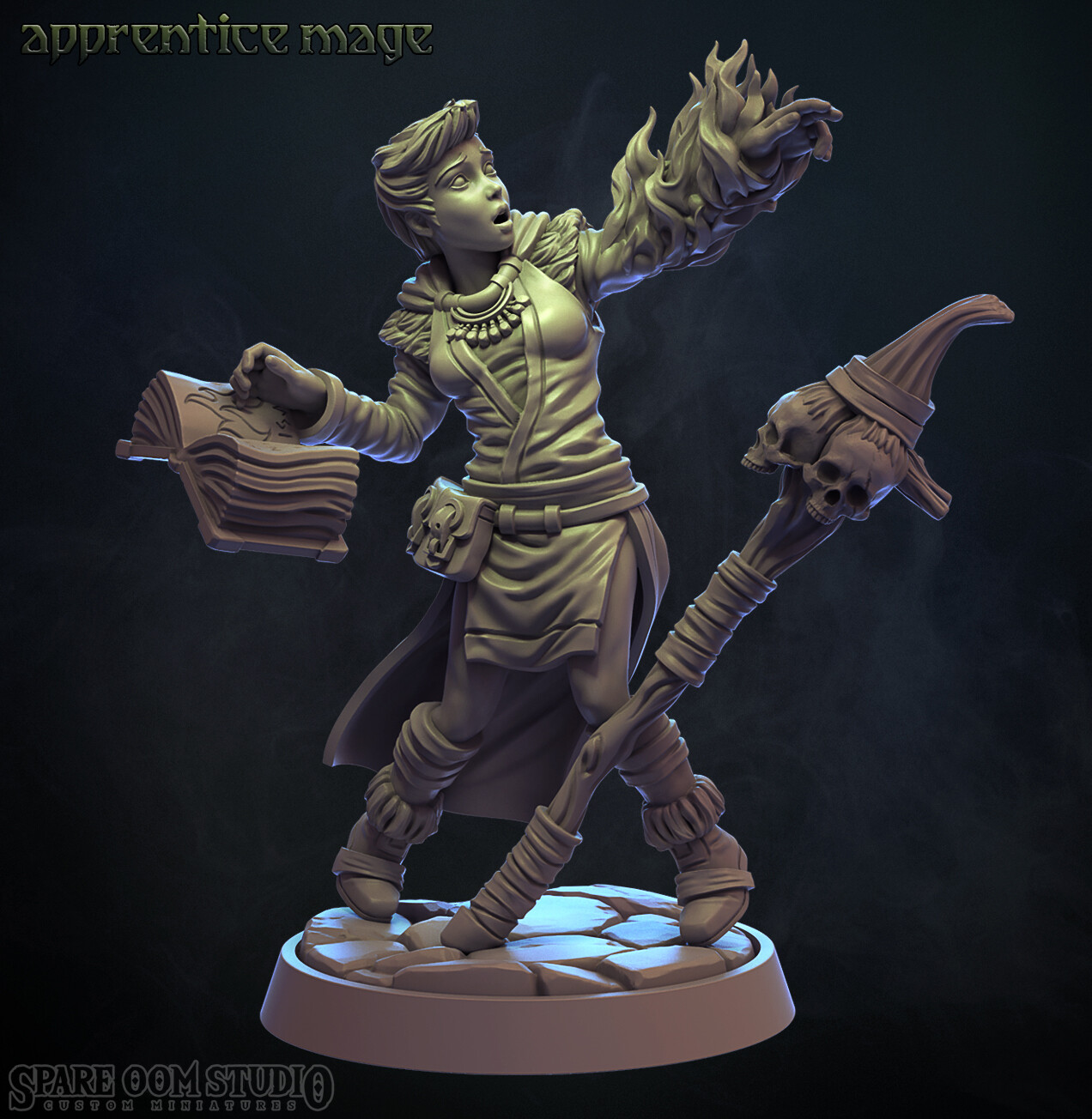 Apprentice Mage - Talisman STL
