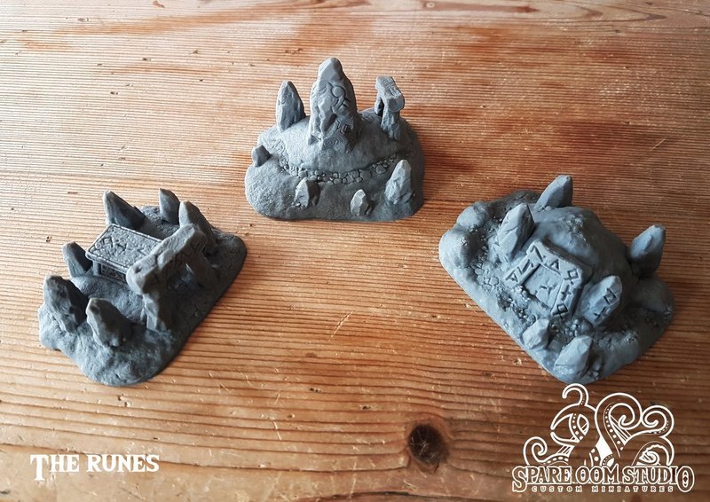 Talisman The Runes STL DIGITAL DOWNLOAD