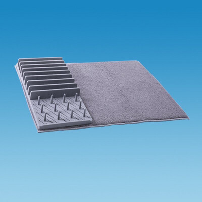 Microfibre Drying Rack With Mat