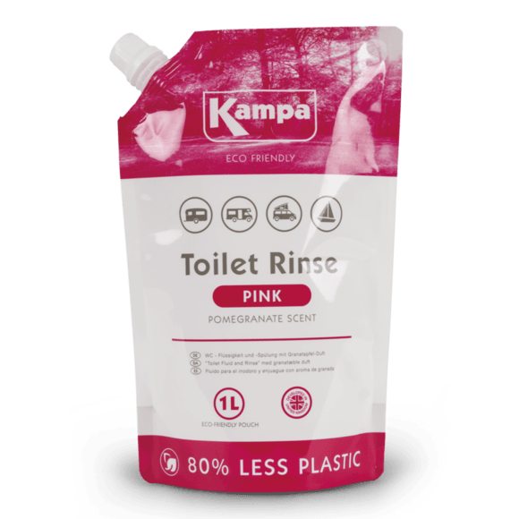 Kampa Pink Toilet Fluid 1ltr